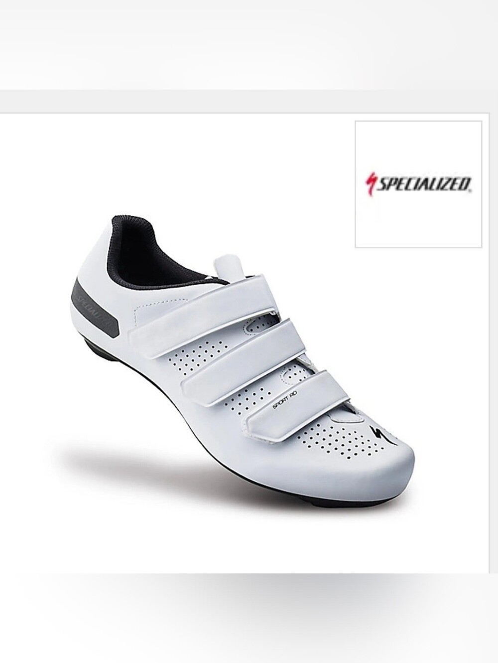 Specialized Women's White Torch 1.0 Cycling Road Shoes Sz 9½